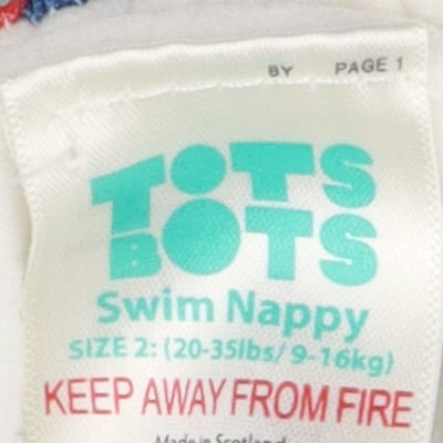 Blue Sharks Swim Nappy
