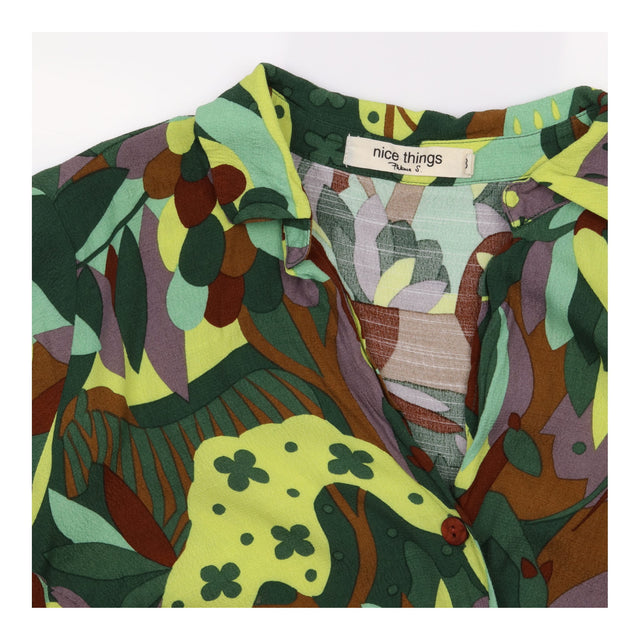 Dress Multicolour Abstract Print and Animals