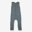 Seersucker romper sea green