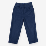 Reversible Cord Trousers Blue and Blue Checker