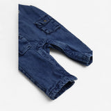 Dungarees Denim with Snoopy Applique and Striped B