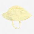 Sun hat yellow with strap