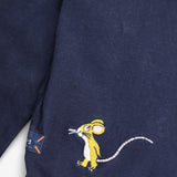 T-Shirt Navy Long Sleeve Gruffalo Friends Applique