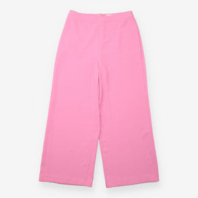 QUERY Wide Leg Trousers Pink Tailored High Waist