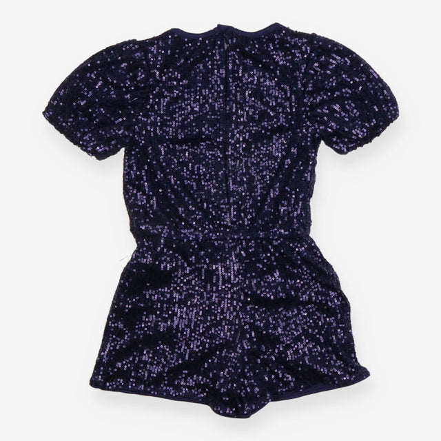 Jumpsuit Shortie Navy Sequins