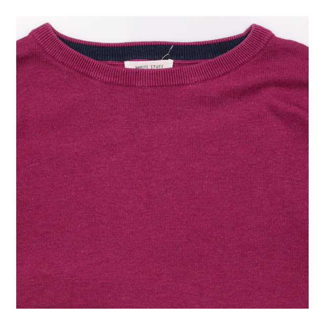 Berry Purple Organic Cotton Modal Blend Contrast T