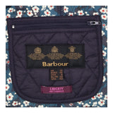 Navy Quilted Gilet with Liberty Print Lining