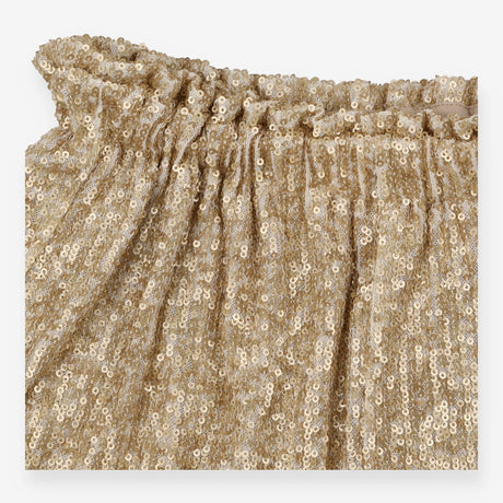 Gold sequin shorts