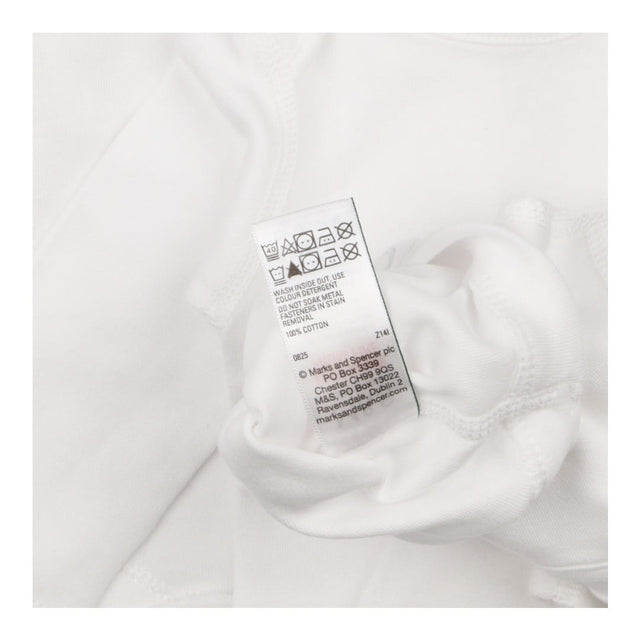6 pack long sleeve white bodysuit