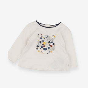 White Bear Face Long Sleeve