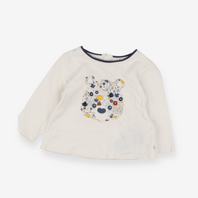 White Bear Face Long Sleeve