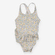 Swimsuit yellow florals