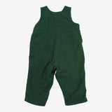 Cord Dungarees Green triceratops pocket