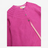 Cardigan pink with 3 buttons