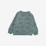 Green playful fox sweater 