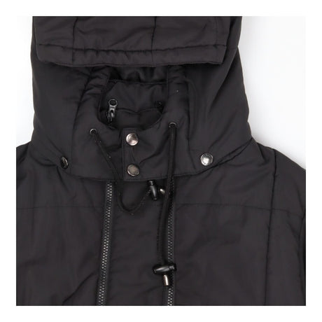 Maternity Light Puffer Coat Black