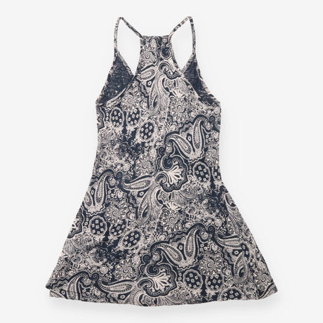FatFace Navy Cream Paisley Print Racerback Cami Su