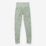 Leggings Green Tonal Camo Seamless Activewear