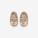 Gold Sparkly Pumps with Bows