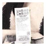 Pure Cashmere Oatmeal Black Zebra Pr