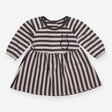 Grey Striped Bear Dress