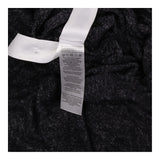 Charcoal Long Sleeve Jersey Tapered Leg Jumpsuit