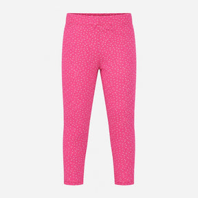 Pink spotty leggings