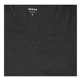 T Shirt Black V Neck