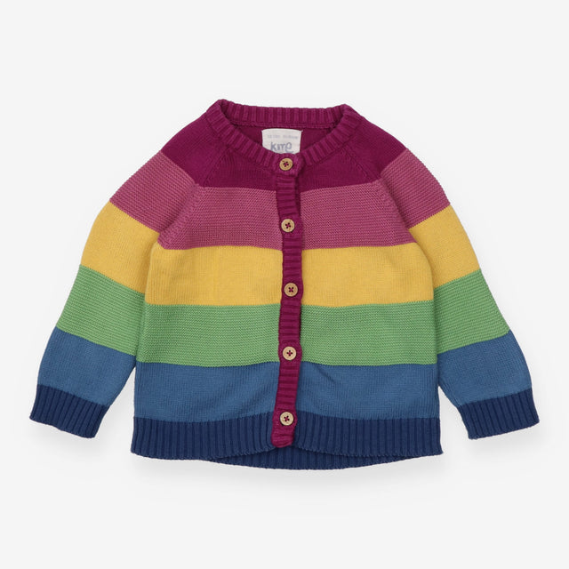 Striped Knit Cardigan 