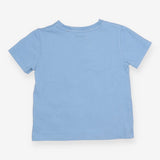 Tee Blue with Carnivores Flowers Applique