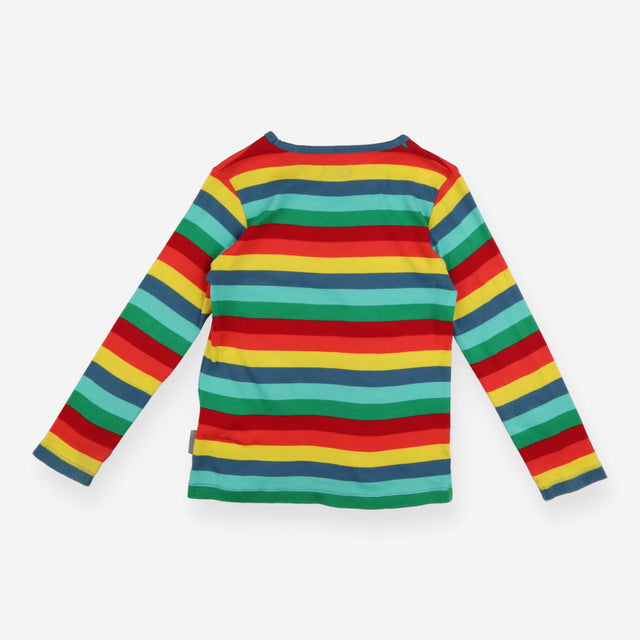Long sleeve t-shirt rainbow striped