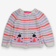 Cardigan Knit Striped Happy Ladybirds
