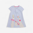 Striped Regal Duck Dress