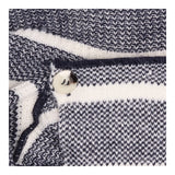 Maternity Cardigan Navy White Stripe Tie Waist