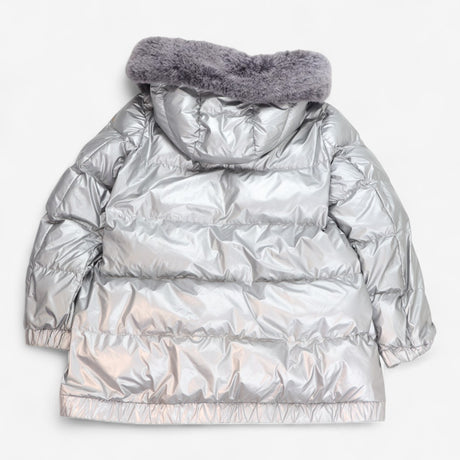Coat Puffer Silver Respira