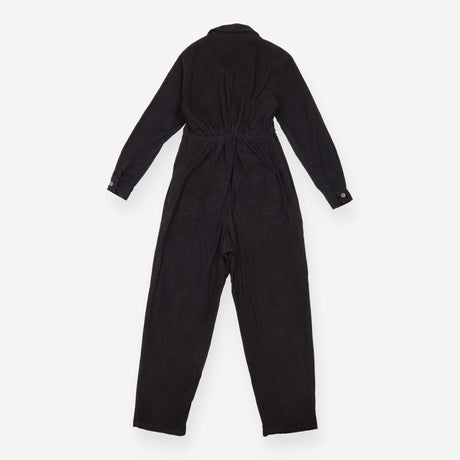 Black Corduroy Maternity Boiler Suit