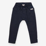 Navy chevron pattern joggers