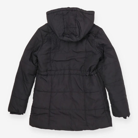 Maternity Light Puffer Coat Black