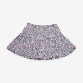 Skort Jersey Pink & Blue Ditsy