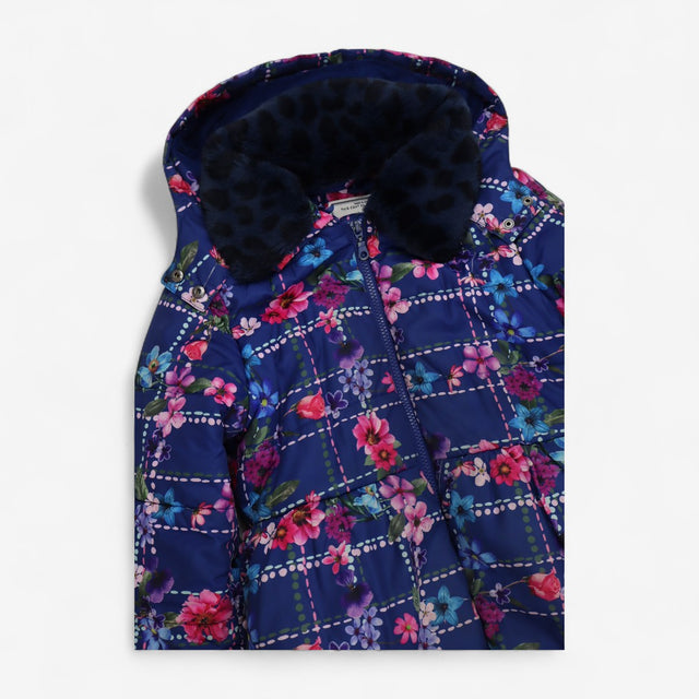 Coat Navy floral 