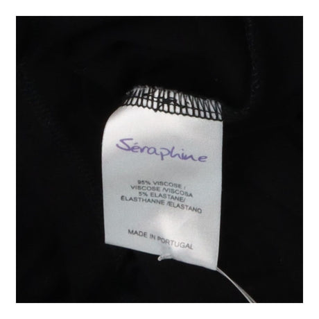 Black Long Sleeve Maternity Nursing Jersey Dress