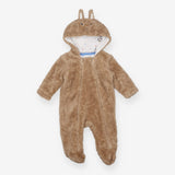 Peter Rabbit Pramsuit Brown Fur 