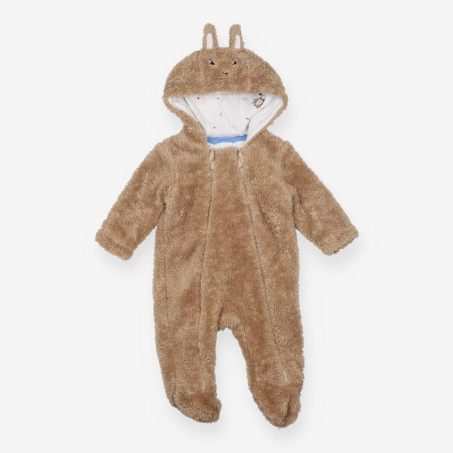 Peter Rabbit Pramsuit Brown Fur 