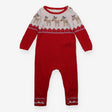 Romper Knit Red Rudolph
