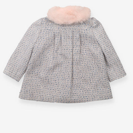 Boucle Jacket Pink and Blue -