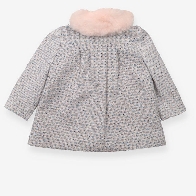 Boucle Jacket Pink and Blue -