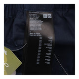 Shorts Navy Blue Elasticated Waist Drawstring Casu