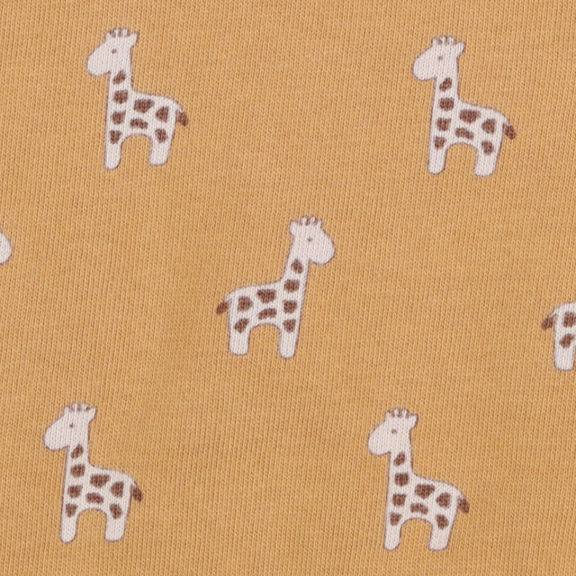 Sweatshirt Jersey mustard Giraffe Print