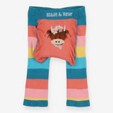Pastel highland cow bottom leggings