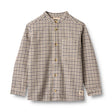 Blue Check Willum Shirt L/S